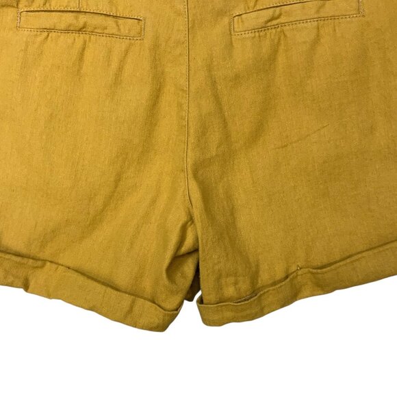 Anthropologie Daughters Of The Liberation Linen Blend Shorts 6 - Picture 10 of 12